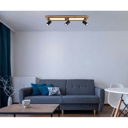 Globo - LED spotlámpa LED/24W/230V + 3xGU10/5W