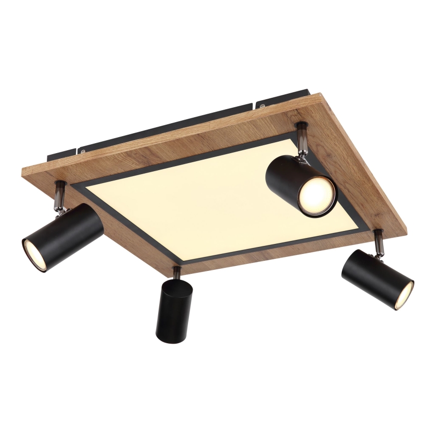 Globo - LED spotlámpa 4xGU10/5W/230V + LED/24W/230V