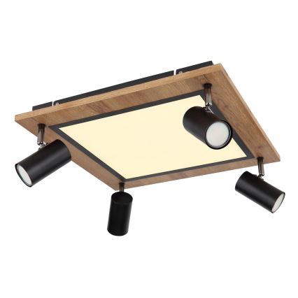 Globo - LED spotlámpa 4xGU10/5W/230V + LED/24W/230V