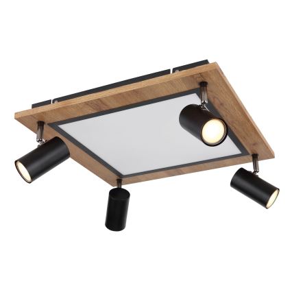 Globo - LED spotlámpa 4xGU10/5W/230V + LED/24W/230V