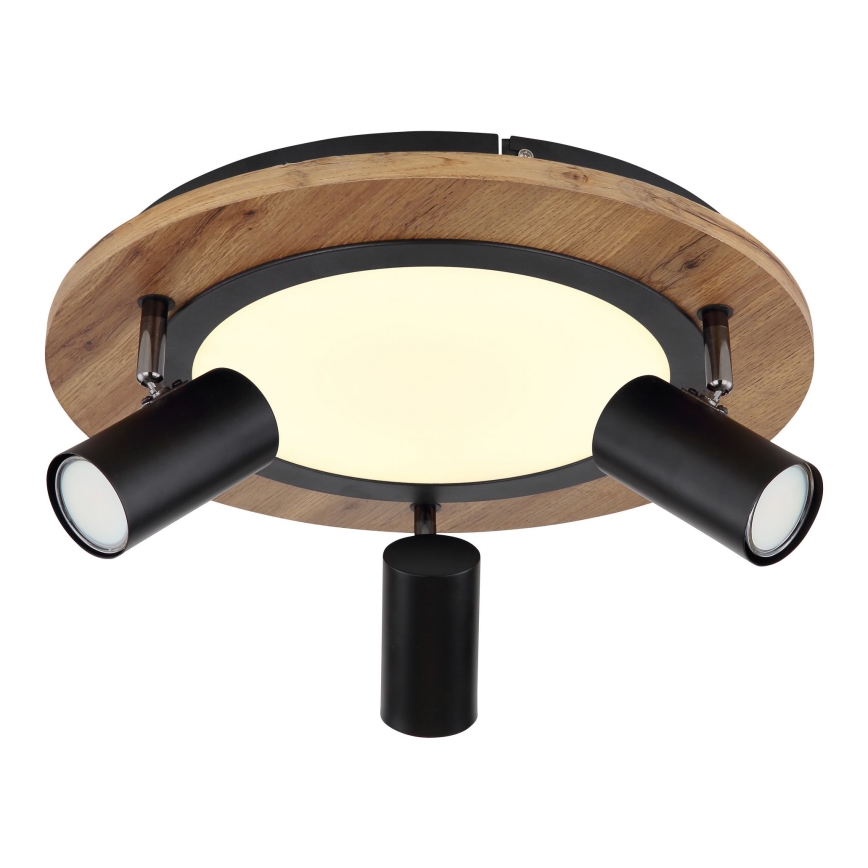 Globo - LED Spotlámpa 3xGU10/5W/230V + LED/15W/230V