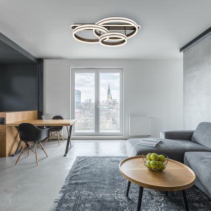 Globo - LED Dimmelhető mennyezeti lámpa LED/75W/230V 2700K-6000K + távirányítás