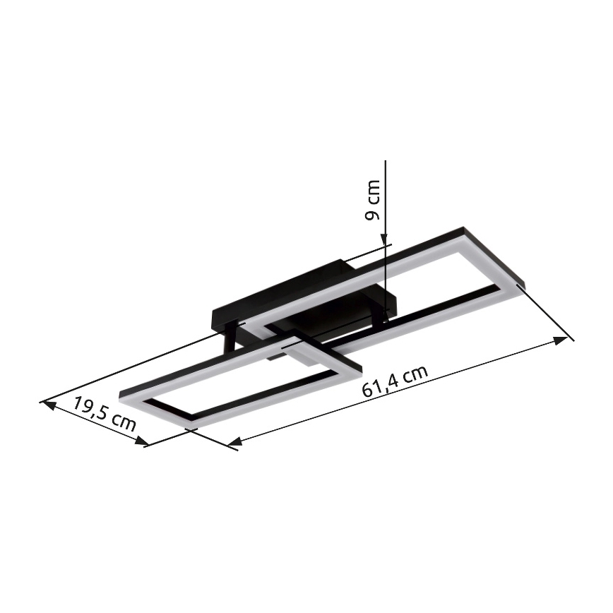 Globo - LED Mennyezeti lámpa LED/20W/230V