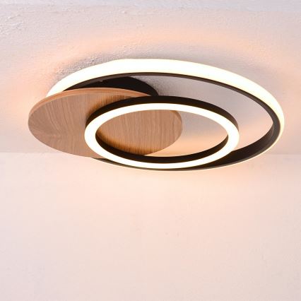 Globo - LED Mennyezeti lámpa LED/24W/230V fekete