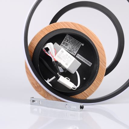 Globo - LED Mennyezeti lámpa LED/24W/230V fekete