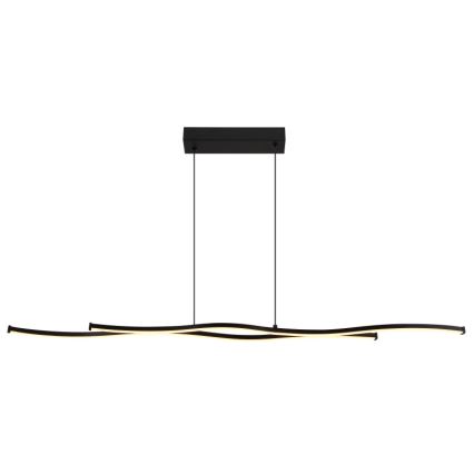 Globo - LED Csillár zsinóron LED/30W/230V 3000K fekete