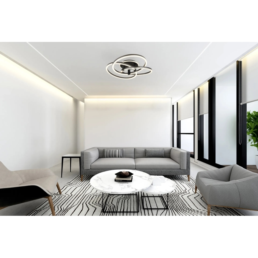 Globo - fényerőszabályozható LED mennyezeti lámpatest LED/75W/230V 2700-6000K Ø 78 cm + távirányító