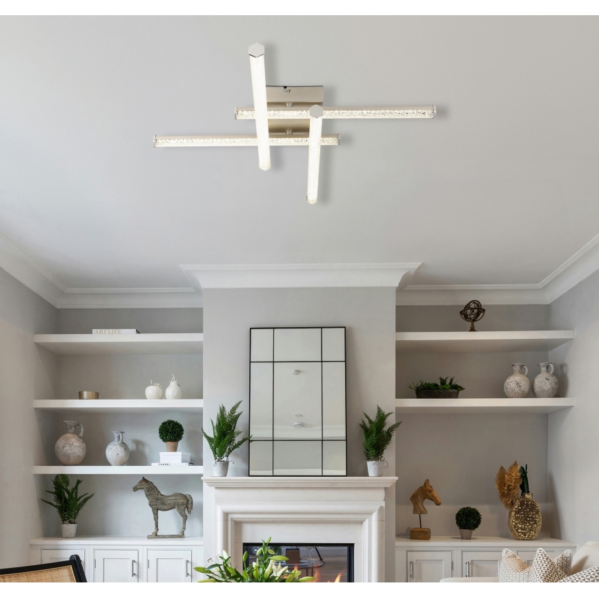 Globo - LED Mennyezeti lámpa LED/24W/230V 4000K matt króm