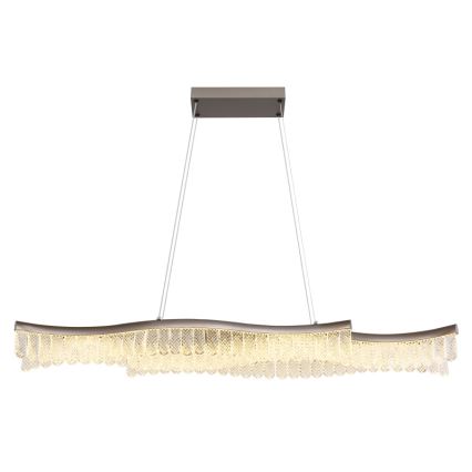 Globo - LED Csillár zsinóron LED/35W/230V 3200K matt króm