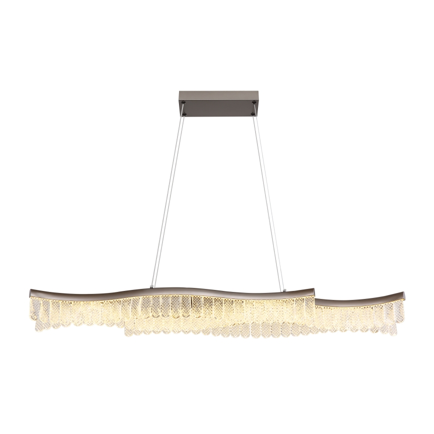 Globo - LED Csillár zsinóron LED/35W/230V 3200K matt króm