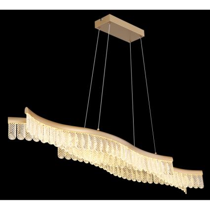 Globo - LED Csillár zsinóron LED/35W/230V 3200K arany