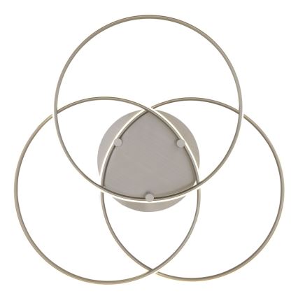 Globo - LED Mennyezeti lámpa LED/40W/230V 4000K átm. 45,6 cm matt króm