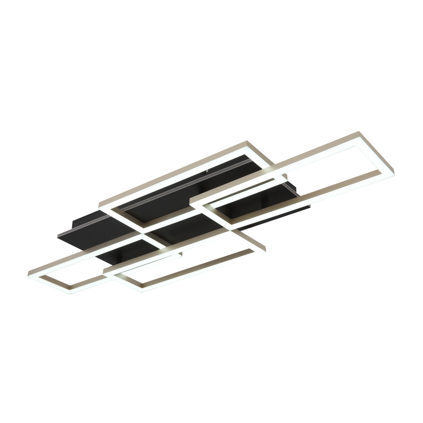Globo - Dimmelhető LED mennyezeti lámpa LED/40W/230V 2700-6500K 32,5x87,5 cm fekete + távirányító
