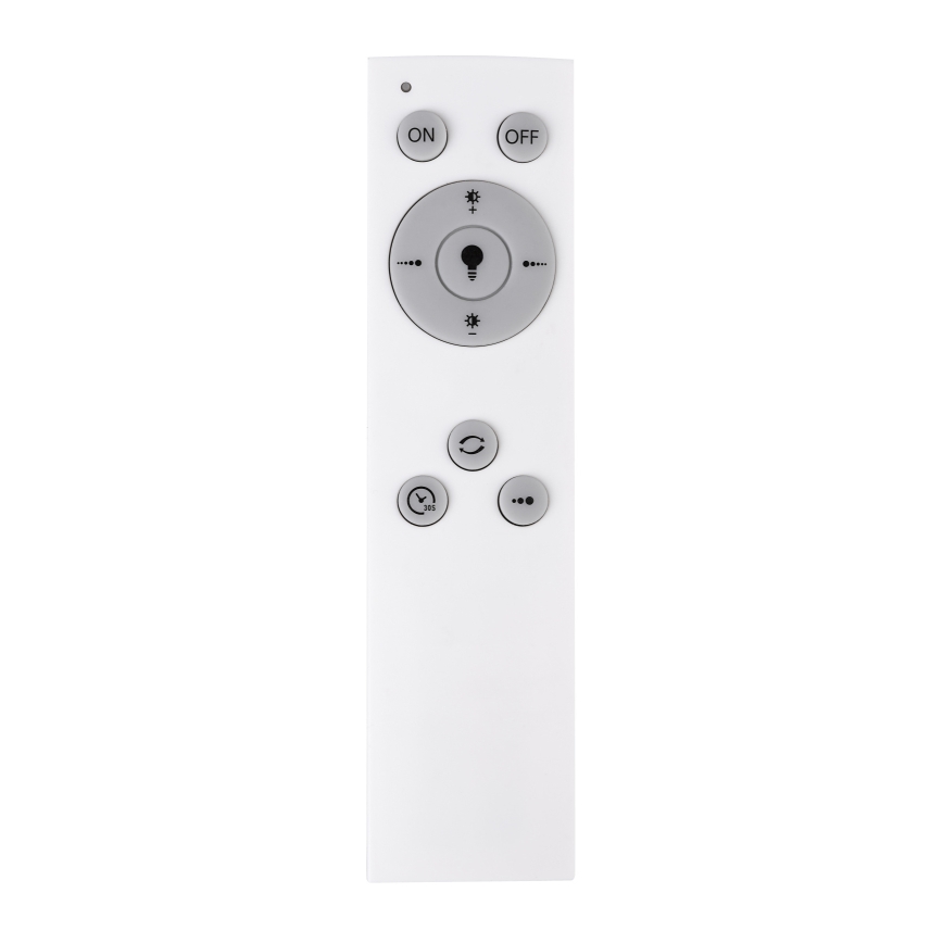 Globo - Dimmelhető LED mennyezeti lámpa LED/40W/230V 2700-6500K 32,5x87,5 cm fekete + távirányító