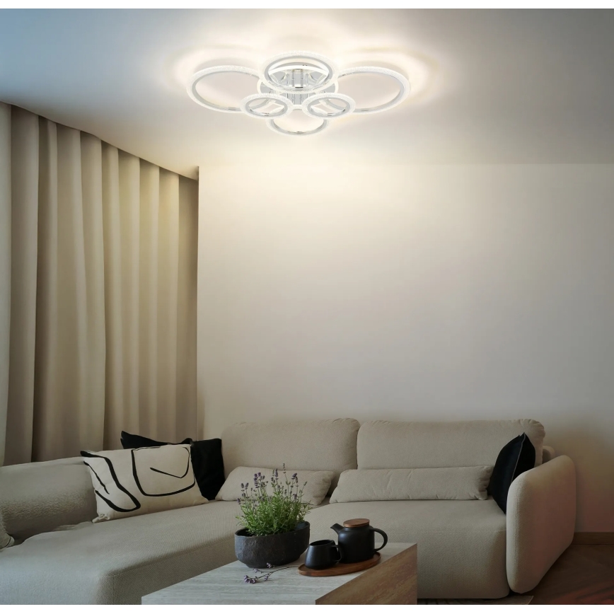 Globo - Mennyezeti LED lámpa 48W/230V 2700/4000/6000K 60,5x78 cm