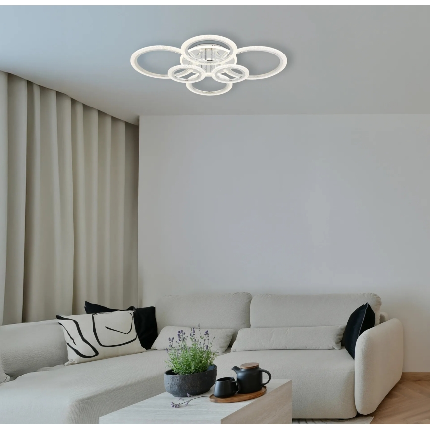 Globo - Mennyezeti LED lámpa 48W/230V 2700/4000/6000K 60,5x78 cm