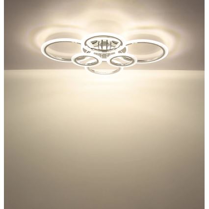 Globo - Mennyezeti LED lámpa 48W/230V 2700/4000/6000K 60,5x78 cm