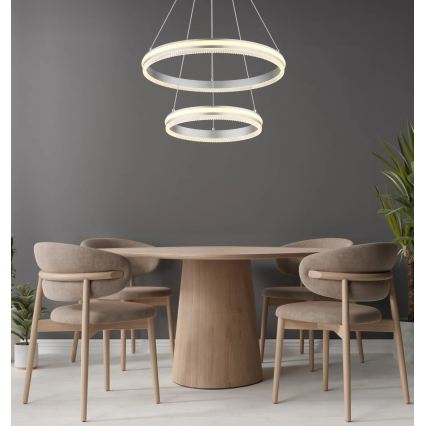 Globo - LED dimmelhető függeszték kábellel LED/60W/230V 2700-6000K + távirányító