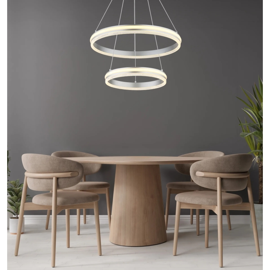 Globo - LED dimmelhető függeszték kábellel LED/60W/230V 2700-6000K + távirányító