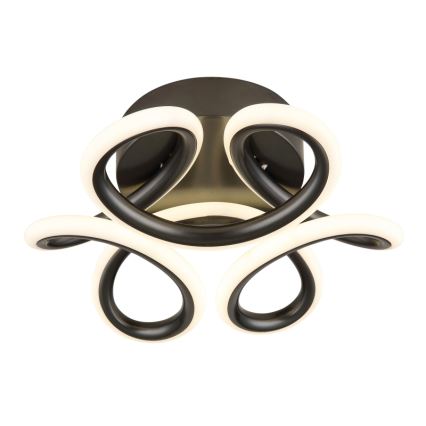 Globo - LED mennyezeti lámpa LED/24W/230V 2700/4000/6000K átmérő 26 cm fekete