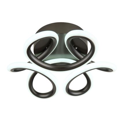 Globo - LED mennyezeti lámpa LED/24W/230V 2700/4000/6000K átmérő 26 cm fekete