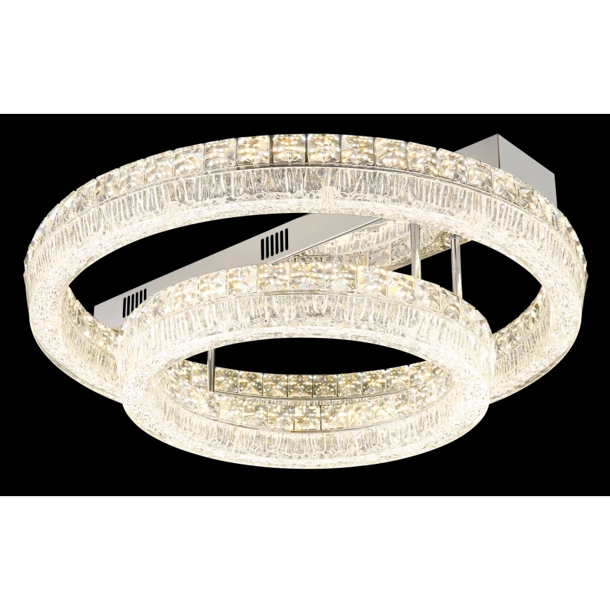 Globo - LED dimmelhető mennyezeti lámpatest LED/60W/230V 2700-6000K átlátszó + távirányító