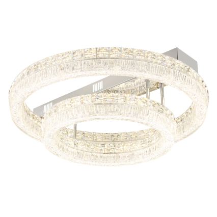 Globo - LED dimmelhető mennyezeti lámpatest LED/60W/230V 2700-6000K átlátszó + távirányító