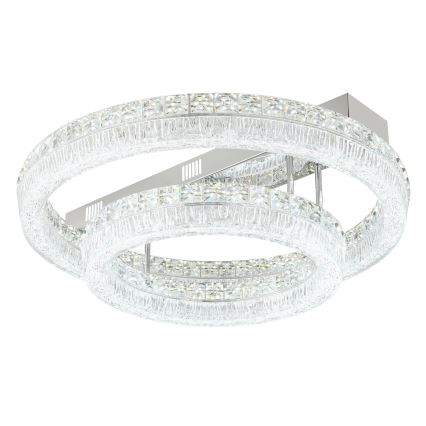 Globo - LED dimmelhető mennyezeti lámpatest LED/60W/230V 2700-6000K átlátszó + távirányító