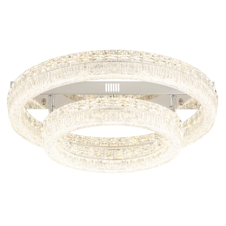 Globo - LED dimmelhető mennyezeti lámpatest LED/60W/230V 2700-6000K átlátszó + távirányító