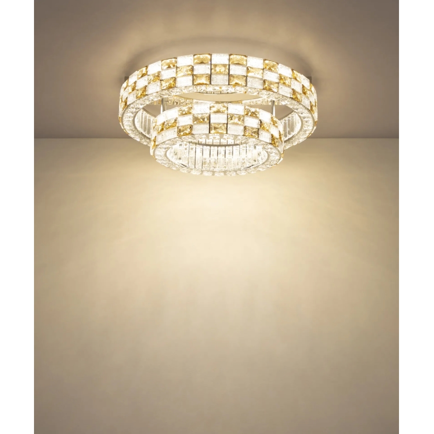 Globo - Fényerőszabályozható LED mennyezeti lámpa LED/55W/230V 2700-6000K átmérő 61 cm + távirányító