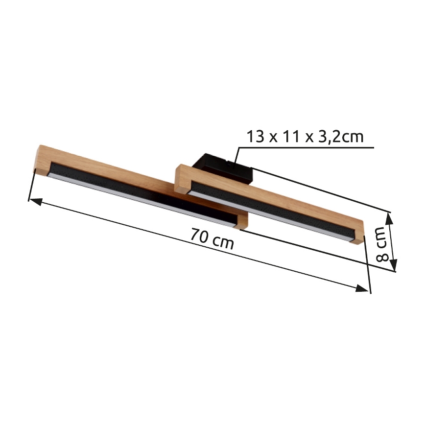 Globo - LED Mennyezeti lámpa LED/12W/230V