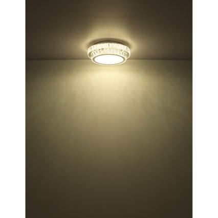 Globo - LED dimmelhető mennyezeti lámpa LED/58W/230V 2700-6000K átm. 60 cm, fehér + távirányító