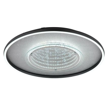 Globo - LED mennyezeti lámpa LED/40W/230V 3000/4000/6000K átm. 51,5 cm fekete
