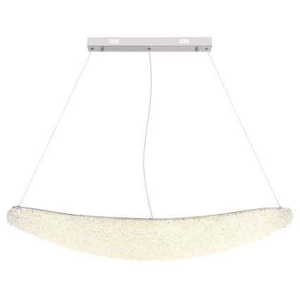 Globo - LED dimmelhető kábeles függőlámpa LED/40W/230V 2700-6000K fényes króm + távirányító