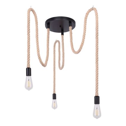 Globo - Csillár zsinóron 3xE27/60W/230V pók