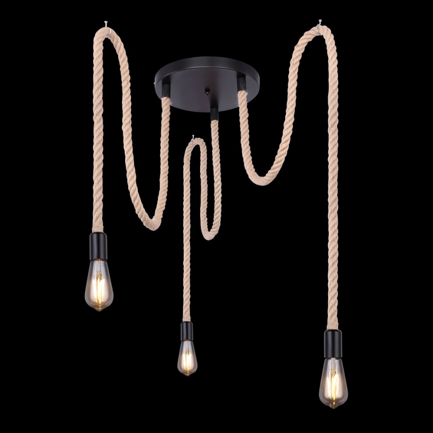 Globo - Csillár zsinóron 3xE27/60W/230V pók