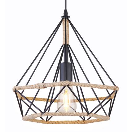 Globo 69029 - Csillár zsinóron ULLEU 1xE27/60W/230V