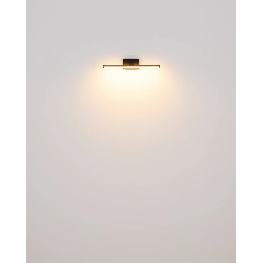 Globo - LED újratölthető képvilágító LED/3,5W/5V 40 cm 3600 mAh fekete