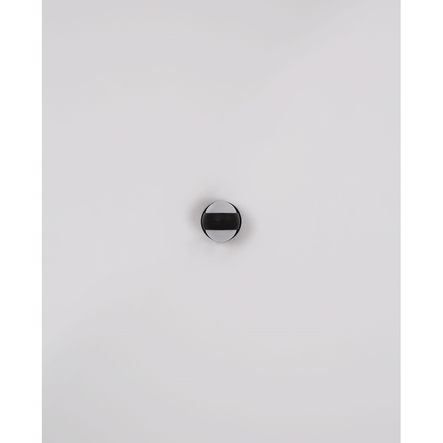 Globo - LED tölthető, érintésvezérelt, falra szerelhető dimmelhető lámpa LED/1,4W/5V 1800 mAh fekete
