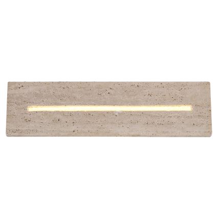 Globo - LED fali lámpa LED/17W/230V 3000K 40 cm travertin