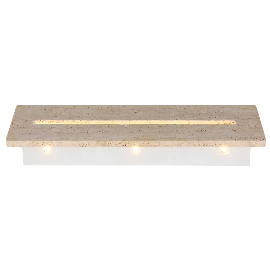 Globo - LED fali lámpa LED/17W/230V 3000K 40 cm travertin