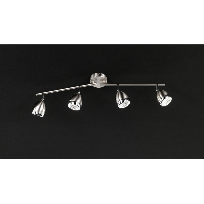 Globo - LED Spotlámpa 4xLED/5W/230V