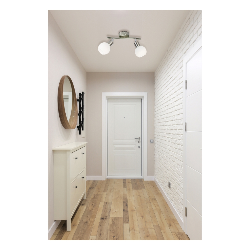 Globo - LED Spotlámpa 2xE14/5W/230V