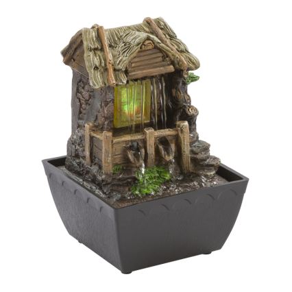 Globo - LED RGB Dekoratív szökőkút LED/0,13W/230V