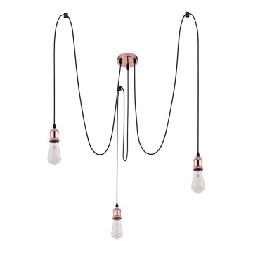 Globo A32-3 - Csillár zsinóron OLIVER 3xE27/40W/230V pók