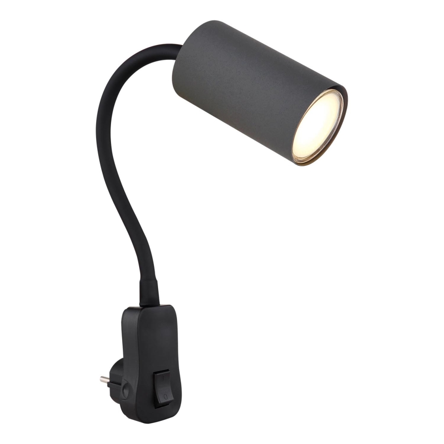 Globo - Aljzatos fali spotlámpa 1xGU10/35W/230V fekete