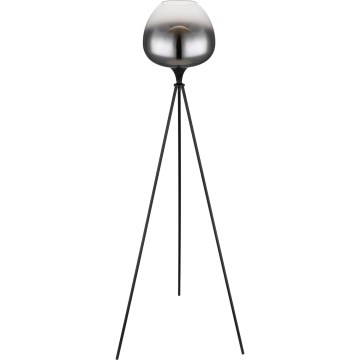 Globo - állólámpa 1xE27/60W/230V fekete