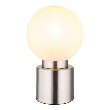 Globo - Asztali lámpa 1xE14/25W/230V fényezett króm