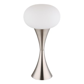 Globo - Asztali lámpa 1xE14/25W/230V matt króm