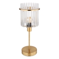 Globo - Asztali lámpa 1xE14/40W/230V átm. 15 cm arany